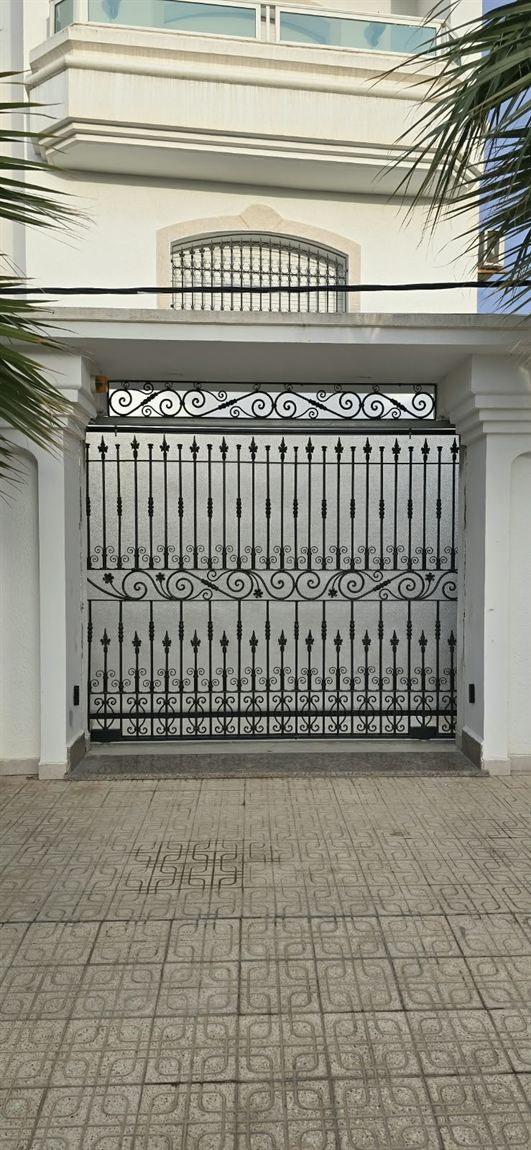 Portail et grille en fer forgé